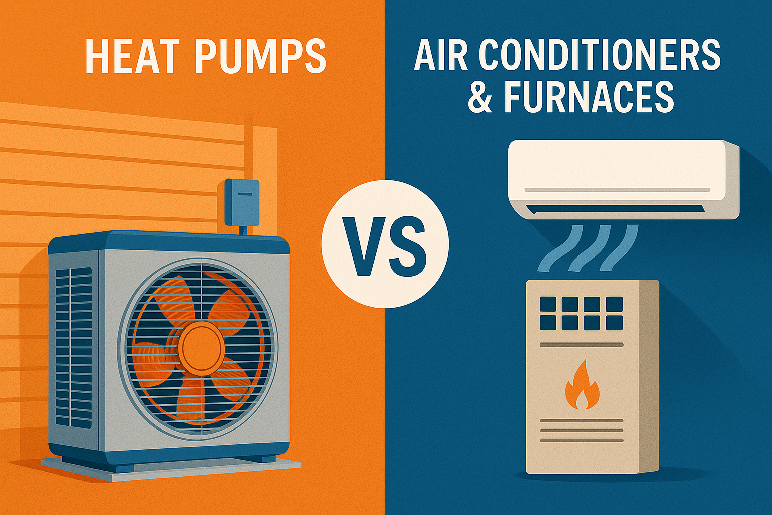 Heat Pumps vs. Air Conditioners & Furnaces: What To Know